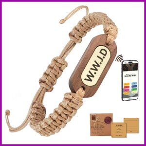 NFC Bible Verse Bracelet Adjustable Waterproof Christian Gift